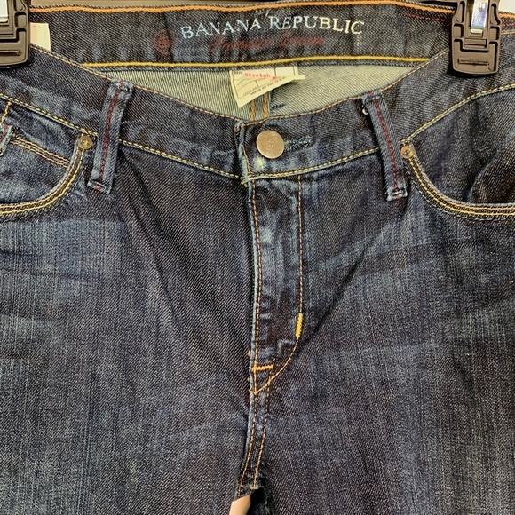 BANANA REPUBLIC MODERN SKINNY Dark Wash Jeans  10 - Picture 6 of 16
